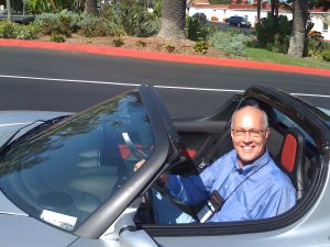 Glen Hiemstra test drives the Tesla at FiRe 2009